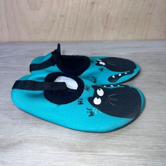 Hi Kitty Water Sports Shoes Aqua/Black Toddler 7-7.5 - Picture 3 of 8